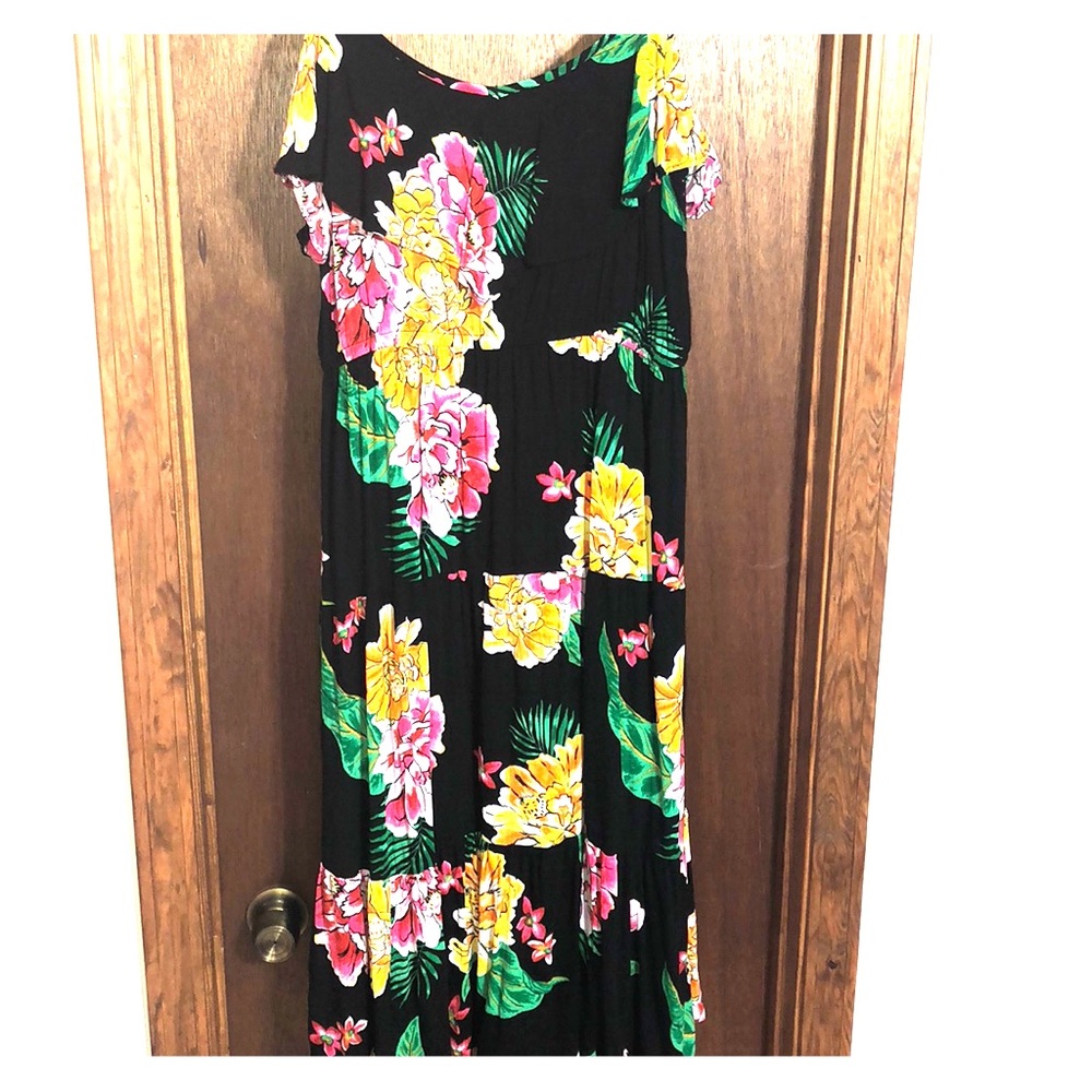 🌸 Tropical Floral Dress 🌸 Old Navy, Large